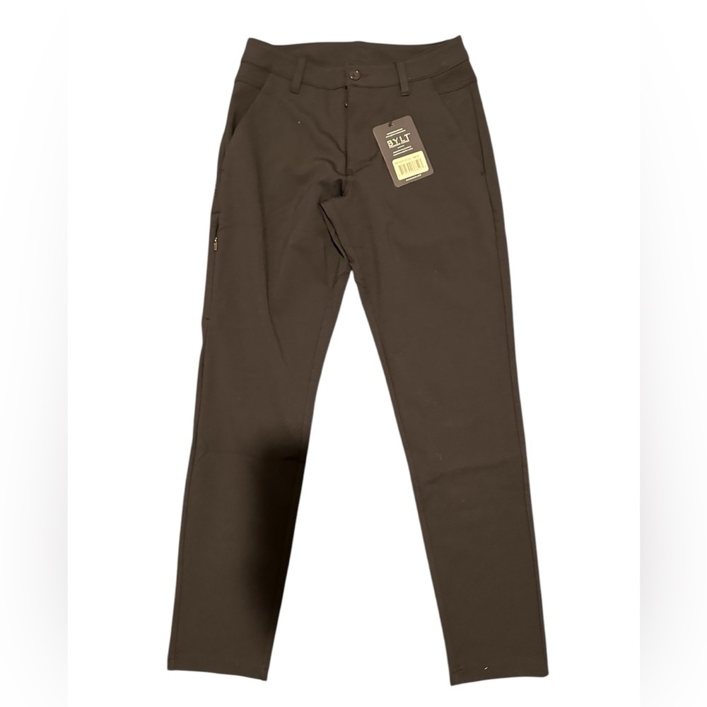 Bylt Premium Basics Executive Pant Performance Black Mens Size 30NWT $125
